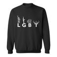 Lgtb Lady Liberty Guns Beer Tits Funny V2 Sweatshirt