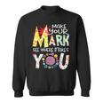 Make Your Mark See Where It Takes You Dot The 2022 Dot Day Men Women Sweatshirt Graphic Print Unisex