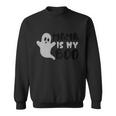 Mama Is My Boo Halloween Quote Sweatshirt