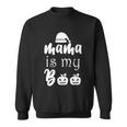 Mama Is My Boo Halloween Quote Sweatshirt