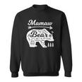 Mamaw Bear Words Of Love With Doodle Graphics Grandma Gifts Men Women Sweatshirt Graphic Print Unisex