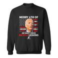 Merry 4Th Of July Biden Bike Bicycle Falls Off Anti Biden V2 Sweatshirt