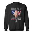 Merry 4Th Of July Biden Bike Bicycle Falls Off Anti Biden V7 Sweatshirt