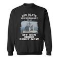 My Son Is On Uss Normandy Cg Sweatshirt