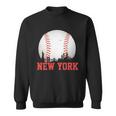 New York Skyline Baseball Sports Fan Sweatshirt