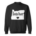 Oregon Teacher Red For Ed Sweatshirt