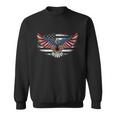 Patriotic Eagle 4Th Of July Usa American Flag Funny Gift Sweatshirt