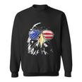 Patriotic Eagle Sunglasses Usa American Flag 4Th Of July Gift Sweatshirt