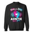 Pink Or Blue Auntie Loves You Sweatshirt