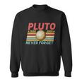 Pluto Never Forget Retro Vintage V2 Sweatshirt