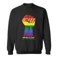 Pride Lgbt Gay Pride Lesbian Bisexual Ally Quote V2 Sweatshirt