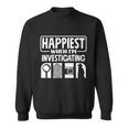 Private Detective Crime Investigator Investigating Cool Gift Sweatshirt