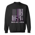 Purple Up Military Child Tshirt Sweatshirt