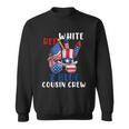 Red White And Blue Cousin Crew 2022 Meaningful Gift Cousin Crew 4Th Of July Cu Sweatshirt