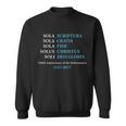 Reformation 500Th Anniversary Five Solas Sweatshirt