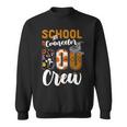 School Counselor Boo Crew Ghost Funny Halloween Matching Sweatshirt