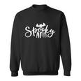 Spooky Af Cute Graphic Design Printed Casual Daily Basic V2 Sweatshirt