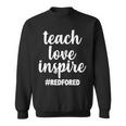 Teach Love Inspire Red For Ed Tshirt Sweatshirt