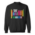 The Periodic Table Of Horror Movies Chemistry Science Men Women Sweatshirt Graphic Print Unisex