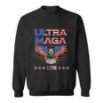 Ultra Mega Eagle 2022 Ultra Maga Tee American Flag Eagle Tshirt Sweatshirt