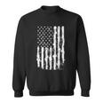 Usa Flag Patriotic 4Th Of July Tattered American Flag Gift Sweatshirt