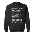 Uss Essex Cv 9 Sunset Sweatshirt