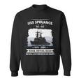 Uss Spruance Dd Sweatshirt