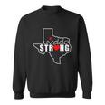 Uvalde Strong Texas Map Heart Sweatshirt