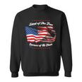 Veteran Land Of The Free Sweatshirt