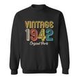 Vintage 1942 Original Parts 80Th Birthday V2 Sweatshirt