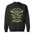 Vintage 1950S Built In The 50S Fifties Funny 70Th Birthday V2 Sweatshirt
