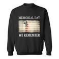 We Remember Funny Gift Salute Military Memorial Day Cute Gift Sweatshirt