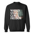 Whiskey Steak Guns And Freedom Tshirt Sweatshirt