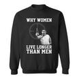 Why Women Live Longer Sweatshirt