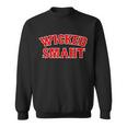 Wicked Smaht Smart Boston Massachusetts Tshirt Sweatshirt