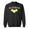 Womens Batmom Super Hero Proud Mom Halloween Costume Gift Men Women Sweatshirt Graphic Print Unisex