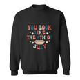 You Look Like The 4Th Of July Hot Dog Usa Patriotic Pride Sweatshirt