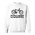 Cycology Beach Cruiser Cycologist Funny Psychology Cyclist  Sweatshirt