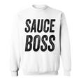 Sauce Boss Chef Bbq Cook Food Humorous  Sweatshirt