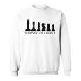 Chess Weapons Of Choice Black Sweatshirt