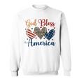 God Bless America Patriotic 4Th Of July American Christians Sweatshirt