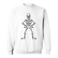 Halloween Funny Skeleton Black Custom For You Men Women Sweatshirt Graphic Print Unisex