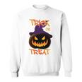 Halloween Pumpkin Trick Or Treat Costume Fancy Dress Men Women Sweatshirt Graphic Print Unisex