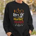 100 Days Of Mischief Managed 100Th Day Of School Sweatshirt Gifts for Him