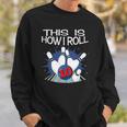 10Th Birthday Bowling Boys Funny Bday Party Sweatshirt Gifts for Him