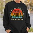 18 Year Old Gift Vintage 2004 Made In 18 18Th Birthday Men Women Sweatshirt Graphic Print Unisex Gifts for Him