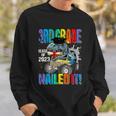 3Rd Grade Class Of 2023 Nailed It Monster Truck Dinosaur Cute Gift Sweatshirt Gifts for Him