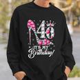 40 Years Old Its My 40Th Cool Gift Birthday Funny Pink Diamond Shoes Gift Sweatshirt Gifts for Him