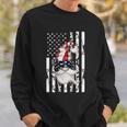 4Th Of July Funny Patriotic Gnome Vintage American Flag Gift Sweatshirt Gifts for Him