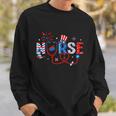 4Th Of July Nursing For Women Stethoscope Nurse Graduation Meaningful Gift Sweatshirt Gifts for Him